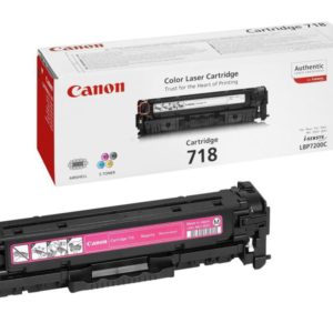 Toner Canon CRG718M, magenta, capacitate 2900 pagini, pentru LBP-7200Cdn