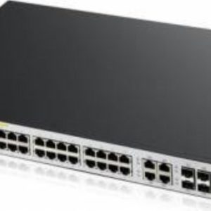 Zyxel NSW100-28P 28-port GbE L2 Nebula Cloud PoE Switch, 4x
