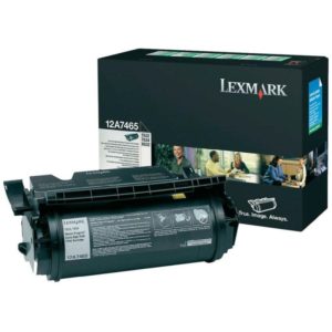 Toner Lexmark 12A7465, black, 32 k, T632 , T632dn ,