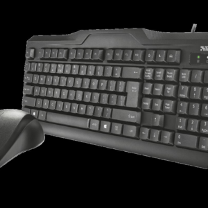 Set tstatura cu mouse Trust Classicline Wired Keyboard with mouse