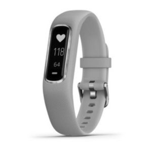 Bratara electronica fitness Garmin Vivosmart 4, Gri, Marime: Mica/ Medie,