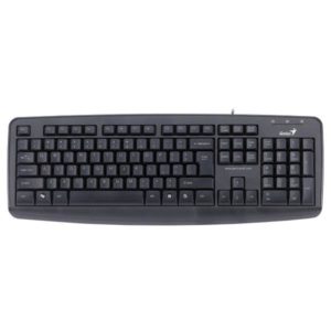 TASTATURA GENIUS USB, 104 taste, pentru limba romana, black.