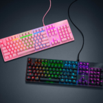 KB RAZER HUNTSMAN QUARTZ, Razer Opto-Mechanical Switch™ – Light and