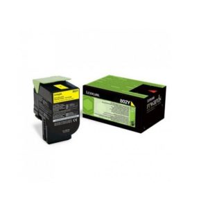 Toner Lexmark 80C20YE, yellow, 1 k, - CX510de, CX410de, CX410e,CX510dhe,