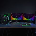 Tastatura Razer Blackwidow Elite Orange switch, cu fir, US layout,