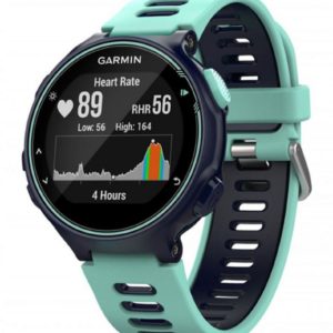 GPS Runnning Watch Garmin Forerunner 735XT Blue/Frost, Rezistenta la apa: