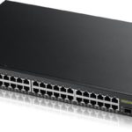 Zyxel GS1900-48HP 48-port GbE Smart Managed PoE Switch cu 2xSFP