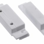 Contact magnetic plastic, ND-MCP25; Culoare alba; Asamblare la set de