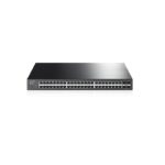 TP-LINK JetStream 48-Port Gigabit Smart PoE+ Switch with 4 SFP