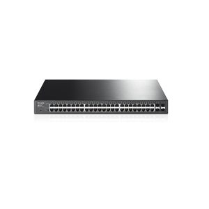 TP-LINK JetStream 48-Port Gigabit Smart PoE+ Switch with 4 SFP