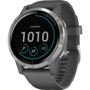 Ceas Smartwatch Garmin Vivoactive 4, Shadow Gray/Silver SEU