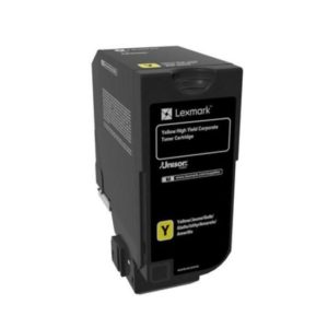 Toner Lexmark 84C2HYE yellow, 16k ,compatibil cu CX725de,CX725dhe, CX725dth