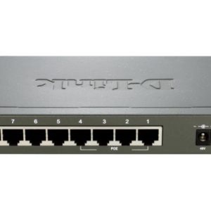 Switch D-Link DES-1008PA, 8 porturi 10/100Mbps,  4 porturi PoE