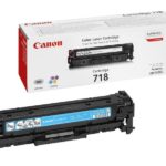 Toner Canon CRG718C, cyan, capacitate 2900 pagini, pentru LBP-7200Cdn