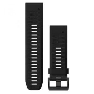 Curea ceas GARMIN Acc, fenix 5x 26mm QuickFit Black Silicone