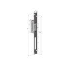 Electromagnet fail lock Yale YB17-12D-L, 12Vcc, consum redus, 230mA, include