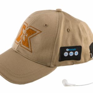 Sapca sport cu casti handsfree Bluetooth Serioux, butoane de control,