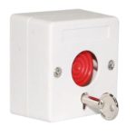 Buton panica cu cheie, material plastic ND-EB01