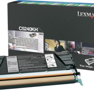 Toner Lexmark C5240KH, black, 8 k, C524 , C524dn ,