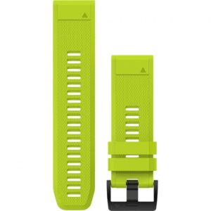 Curea ceas GARMIN Acc, fenix 5x 26mm QuickFit Yellow Silicone