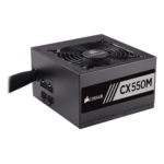 Sursa Corsair CX-M Series CX550M, semi-modulara, 80 Plus Bronze, Eff.