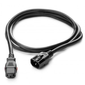HPE C13/C14 WW 10A 2m Blk 6pc Lckng PC