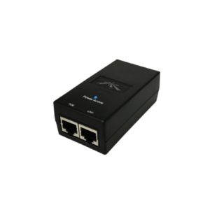 Ubiquiti POE Injector, POE-24-12W-G; 24 Volt; 1* GbE LAN; 2*