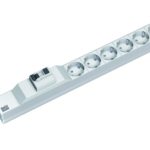 Bachmann IT PDU 6 x prize Schuko, 1x residual current