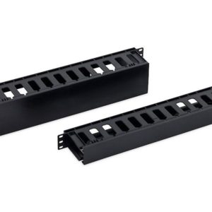 TRITON  19 cable management panel 1U plastic RAL9005