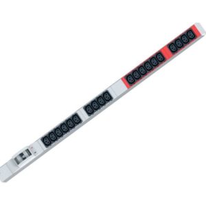 Bachmann prelungitor ALU 1HE 20xC13 1ph 2xLS C16A cordon 3,0m