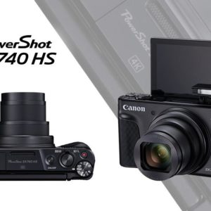 Camera foto Canon PowerShot SX740HS BK, 20.3 MP, senzor CMOS