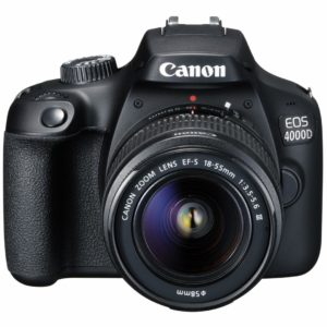 Camera foto Canon kit EOS-4000D + EF-S 18-55mm DCIII, 18.7MP,2.7"