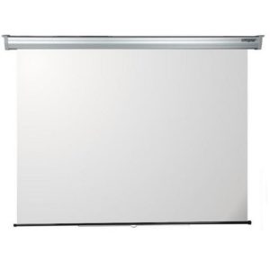 Ecran de proiectie montabil pe perete Sopar Platinum, 155*160cm, Mecanism