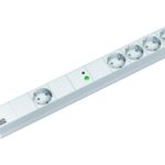 Bachmann IT PDU 1+4xSchuko M and S cordon, in Schuko,