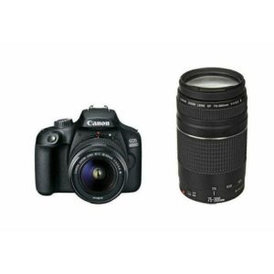 Camera foto Canon double kit EOS-4000D + EF-S 18-55mm DCIII