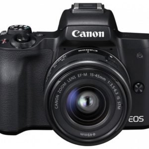 Camera foto Canon EOS M50 Black KIT EF-M15-45 IS STM,