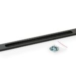 Tritin 19' 1U Cable panel cu perie RAL7035