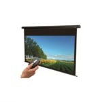 Ecran de proiectie electric Sopar  Lorenzo black border 240