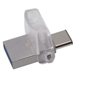 Memorie USB Flash Drive Kingston 128GB DT MicroDuo, USB 3.0,
