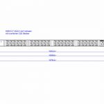 Bachmann prelungitor ALU 1HE 24xC13 4xC19 Lock cordon 2,0m C20