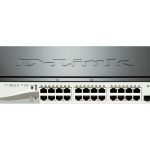 Switch D-Link DGS-1210-24P, 24 port, 10/100/1000 Mbps