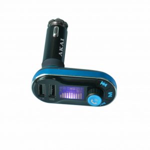 Modulator FM Akai FMT-66B, Bluetooth, functie incarcator telefon, USB si
