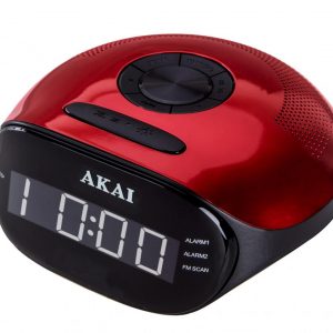 Radioceas AKAI ACR-267, radio FM si AM, dual alarm, Bluetooth