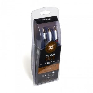 Cablu audio Serioux Premium Gold, jack Stereo 3.5mm tata -