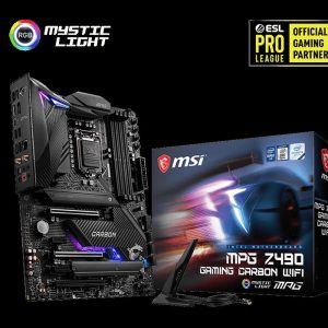 Placa de baza MSI MPG Z490 GAMING CARBON WIFI, Socket