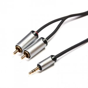 Cablu audio Serioux Premium Gold, jack Stereo 3.5mm tata -