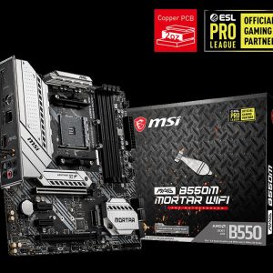 Placa de baza MSI MAG B550M MORTAR WIFI, Socket AM4