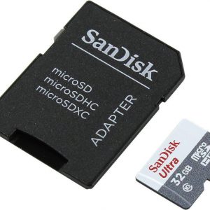 Card de memorie SanDisk Ultra Micro SD, 32GB, Adaptor SD,