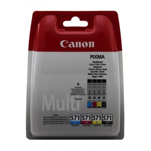 Cartus cerneala Canon CLI-571MULTI, multipack (cyan,magenta,yellow,black), pentru Canon Pixma MG6850/MG6851,