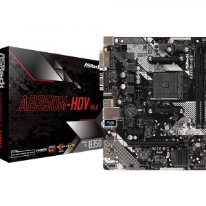 Placa de baza Asrock AB350M-HDV R4.0, Socket AM4